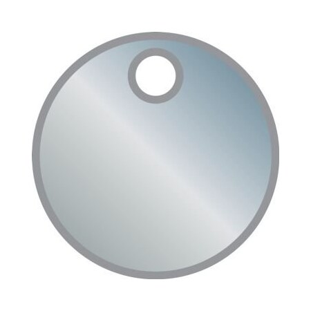 Accuform BLANK ANODIZED ALUMINUM TAGS 2 in COLOR TDB427AL TDB427AL